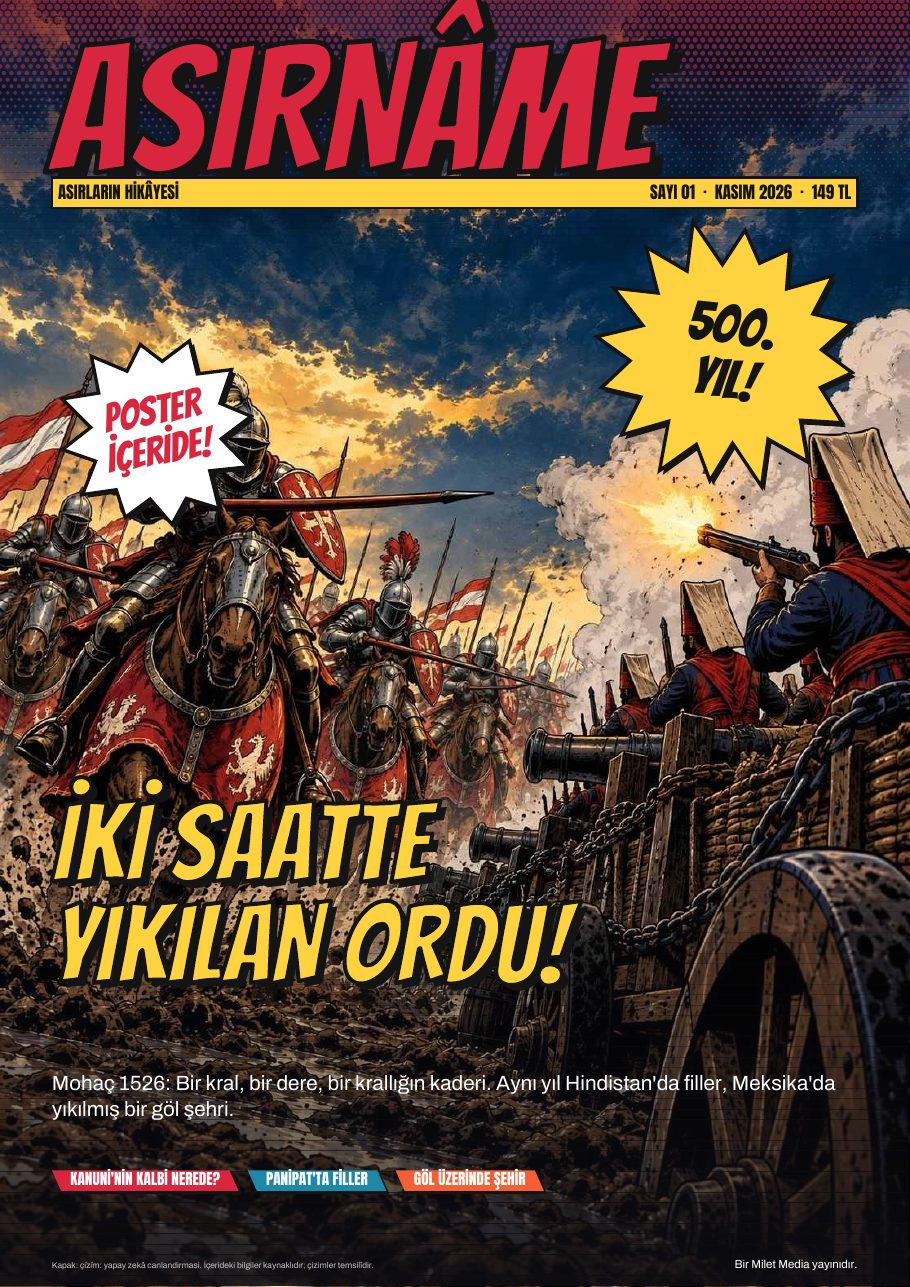 ASIRNÂME Sayı 01 kapağı: İki saatte yıkılan ordu